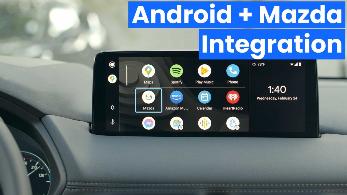 android auto touch screen not working mazda