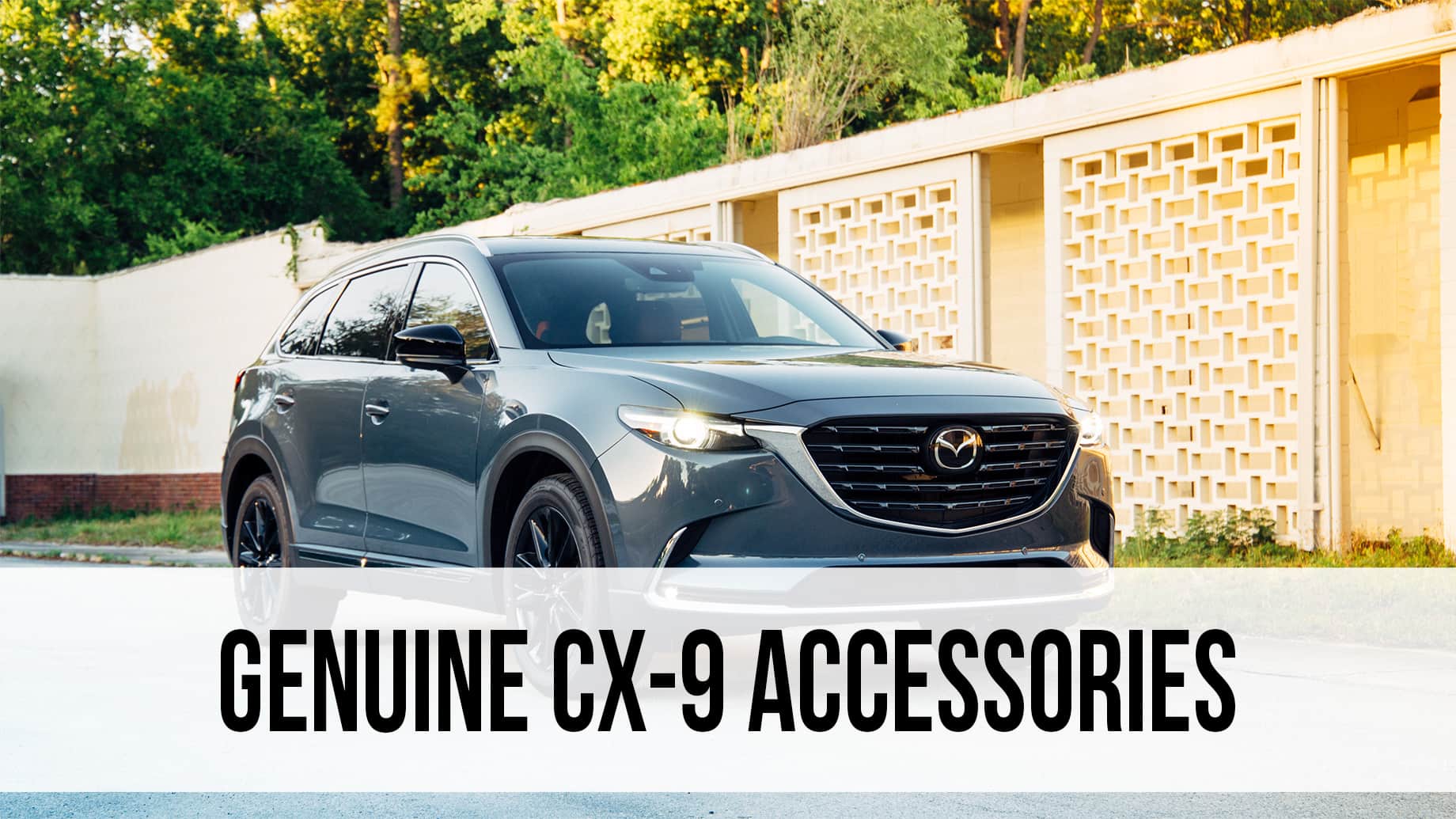 Genuine Mazda CX-9 Accessories